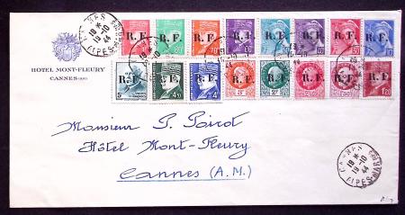 CANNES 5/8, 13/14, 16, 18/20, 21, 24, 26 et 28/29 