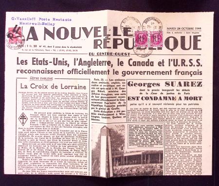 MONTREUIL-BELLAY 22A : 20c. lilas (2) obl. 30/10/4