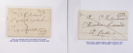 2 MP 78/LE LUC et 2 MP P78P/LE LUC, 1824-29, TB