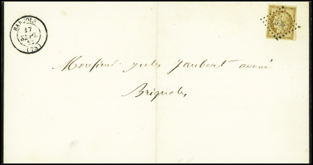 N°1a obl. PC 260 s. LAC, càd T14 BARJOLS 17/9/52, 