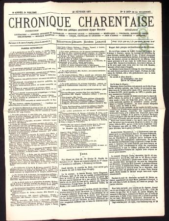 N°50 1c. vert-olive, BANDE de 3 obl. TYPO s. Journ