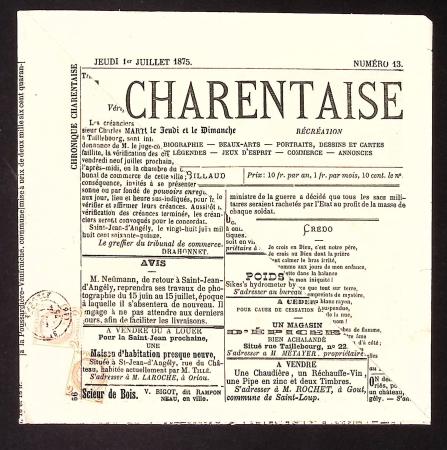 N°51 2c. brun-rouge, 2 ex. obl. TYPO et càd ST JEA