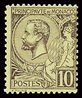 N°14 10c lilas-brun sur jaune, neuf **, très frais,