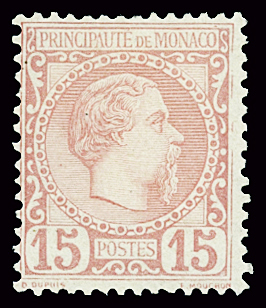 N°5 15c rose, neuf *, TB