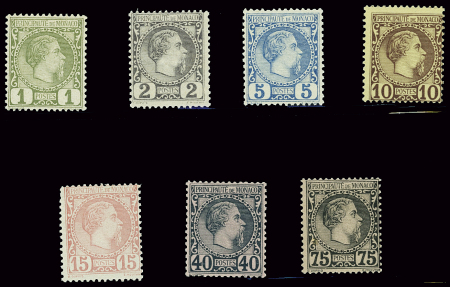 N°1 à 5, 7, 8, neuf **, TB