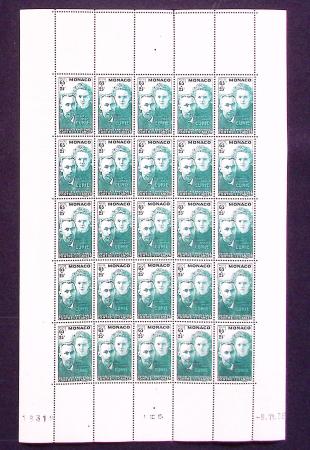 N°167/68 Pierre et Marie Curie, série de 2 valeurs