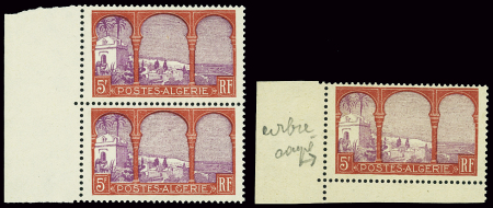 N°56a Lettre "G" cassée TaN + n°56c arbre coupé, neufs