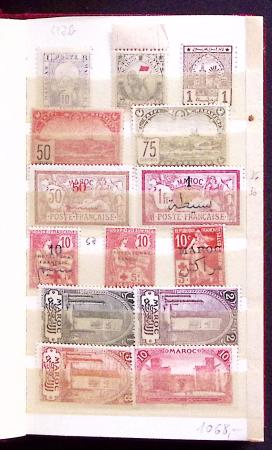1893-1955,   collection en classeur, dont Poste Locale