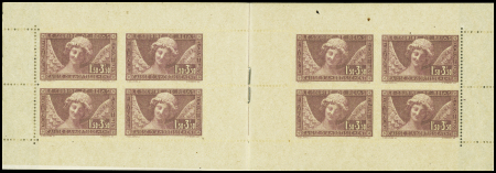 N°256-C 1 Sourire de Reims carnet de 8 timbres, neufs