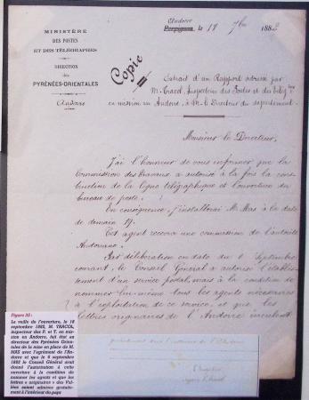 18 sept 1882 : rapport de M. Tracol, inspecteur de