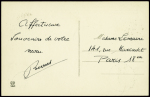 N°111 obl Porte (1926) sur CP Labouche n°1031 (And
