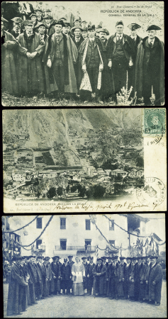 3 CP d'Andorre (Claverol n°24 et 31 et Rossel) ave