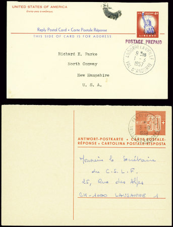 2 entiers CP réponse des USA obl Andorre la Vieill