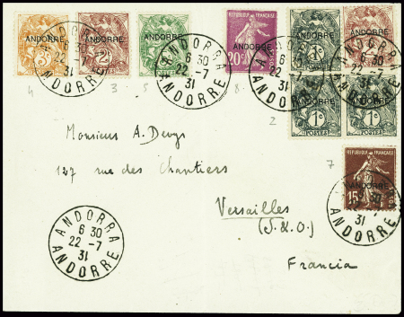 N°2, 3 pièces + 3, 2 pièces + 4 + 5 +7 + 8 obl CAD