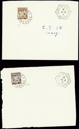 Lettre non AFF avec CAD hex "Saint Julia de Loria 