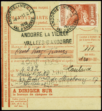 N°74 obl CAD horoplan "Andorre la Vieille val d'An