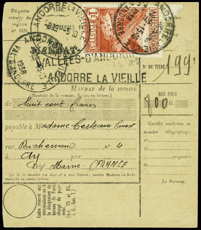 N°74 obl CAD horoplan "Andorre la Vieille val d'An