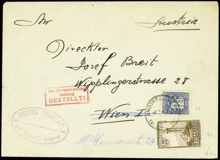 N°31 + 51 obl CAD horoplan "Andorre la Vieille val