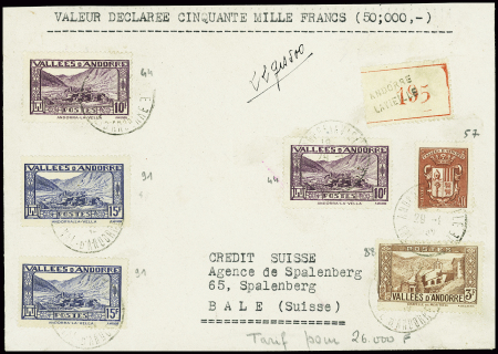 N°44, 2 pièces + 91, 2 pièces + 88 + 57 obl CAD "A