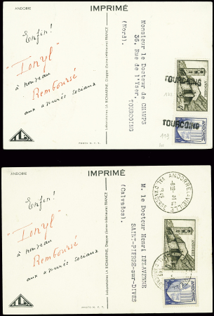 3 CP petit format Ionyl obl Andorre la Vieille (19