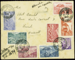 3 plis d'Andorre la Vieille (1947 - 1948) AFF dive