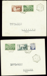 26 plis AFF divers Andorre (1948 - 1953) dont PA n