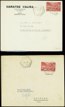 26 plis AFF divers Andorre (1948 - 1953) dont PA n