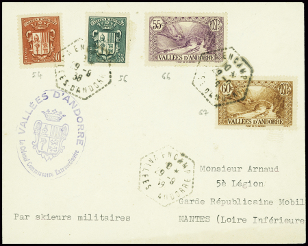 N°54 + 56 + 66 + 67 obl CAD hex "Encamp vallées d'