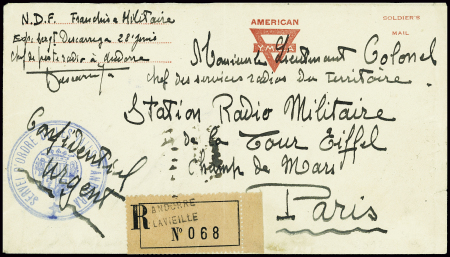 Lettre en franchise recommandée expédiée par le se