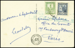 Andorre espagnol n°33 + 40 obl Las Escaldes (1938)