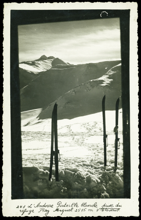 Andorre espagnol n°17A en paire obl CAD "Valores d