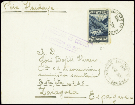 N°80 obl CAD horoplan "Andorre la Vieille val d'An