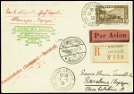 N°43 obl Andorre la Vieille (1933) sur carte pour 