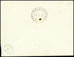 N°35 + 40 + 44 obl Andorre la Vieille (25.9.33) su