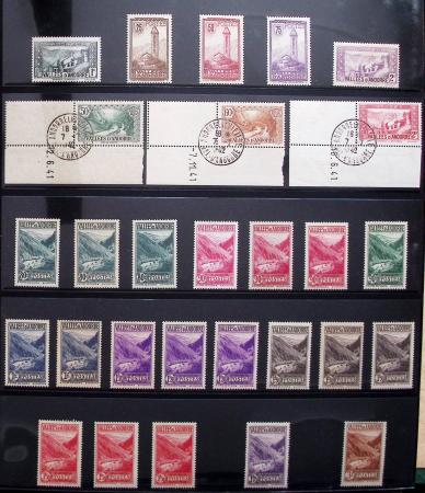 Album Lindner vert de lettres d'Andorre (1939 - 19