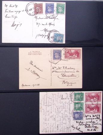 Lettres d'Andorre (1932 - 1939) contenant 131 lett
