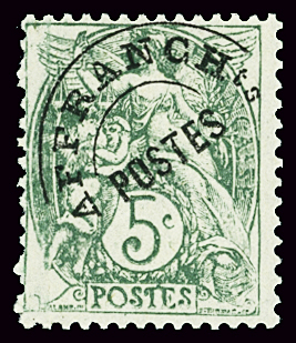 N°41b 5c Blanc type IIB de roulette, neuf **, TB