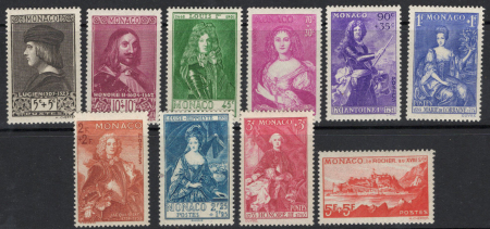 N°135 à 139, les 5 valeurs , neufs **, TB