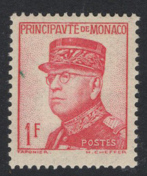 N°163a 1f, variété rose, en bloc de 4, cdf, neuf *