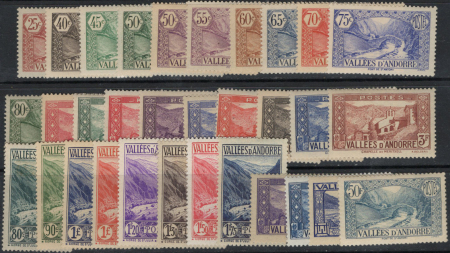 N°61 à 92, les 32 valeurs, neufs *, TB