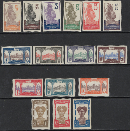 N°33 à 48, neufs *, TB