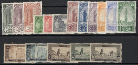 N°63 à 79, neufs *, TB