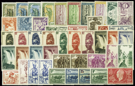 1916-59, Collection de neufs sans charnière sur 4 pages