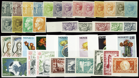 1924-1993, Collection de non dentelés, neuve **, TB