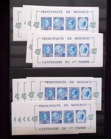 BLOC-FEUILLET N°33a : Centenaire du 1er timbre, 2