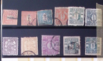 Petit ensemble de timbres classiques tous pays, no