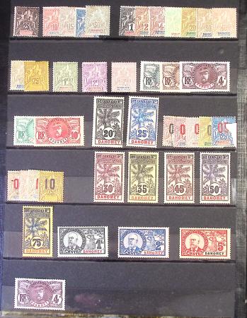 N°1, n°2 à 5, n°6 à 17, 18/32, 33/40, 42 et Taxe 1