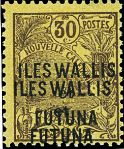 N°9a, variété double surcharge, neufs *, TB