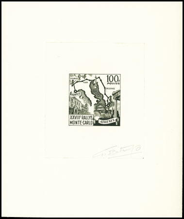 N°510 28ème rallye de Monte-Carlo, épreuve d'artiste