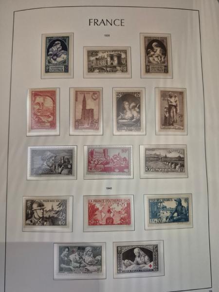 1939-2010, Collection de France en 6 albums Leuchtturm